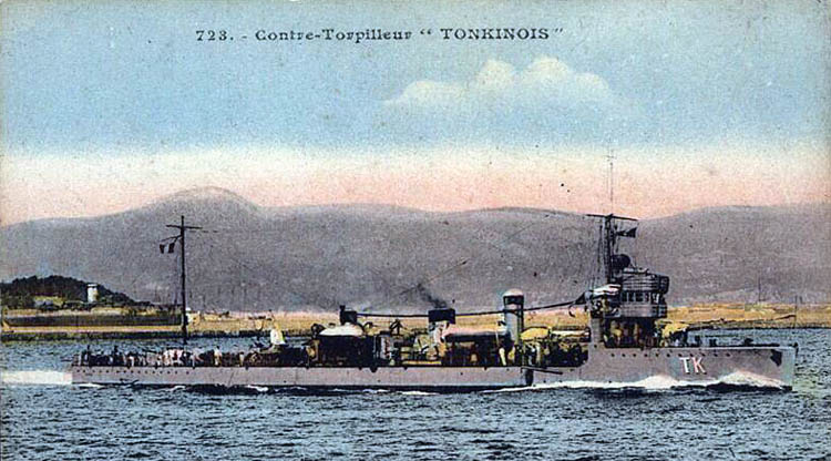 Le torpilleur TONKINOIS