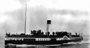 Le Vapeur à aubes, Eagle III comparable au Comtesse de Flandre
(photo Paddle Steamer Picture Gallery)