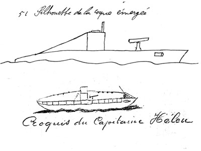 Croquis sous-marins