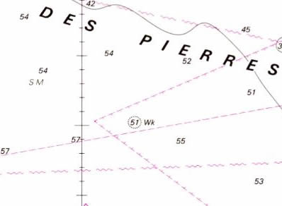 Carte du naufrage