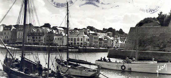 Bateaux de pêche à Belle-Ile