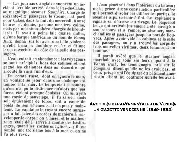 La gazette de Vendée